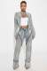 Fashion Wash Patchwork Denim Two Piece Pants Set YMEF-52065