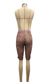 Fashion Animal Print t Slim Cropped pants GFCF-1327