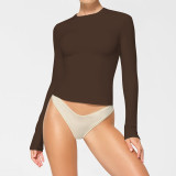 Long Sleeve O Neck T Shirt GZJF-2593