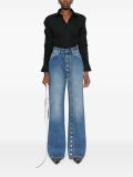 High Waist Straight Jeans WXHY-XHY4009