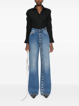 High Waist Straight Jeans WXHY-XHY4009