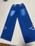Tassel Raw-edge Loose Jeans WXHY-XHY335