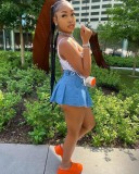 Sexy Print Tight Bandage Vest IV-8512