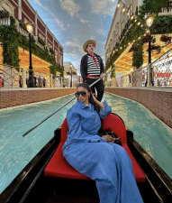 Plus Size Long Sleeve Lapel Denim Two Piece Pants Set GADE-6561