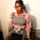 Stripe Long Sleeve Shirt+Tank Tops 2 Piece Set GFRT-41275THG