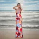 Sexy Print Backless Sling Maxi Dress FL-CF24462PFO