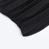 Backless Sleeveless Solid Tank Tops FL-XY24645DGO