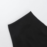 Sleeveless Satin Backless Top FL-JY24641PFO