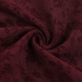 Sexy Split Slim Fly Sleeve T-Shirt FL-YL24608DGO
