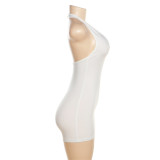 Sexy Sleeveless Deep V Neck Romper GZJQ-K23Q31022