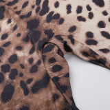 Sexy Leopard Print Sling Jumpsuit FL-JY24627MHO