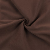Sexy Solid Color Halterneck Mini Dress FL-XY24663PFO