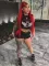 Print Sleeveless Tank Tops Shorts 2 Piece Set GFCF-1246