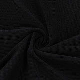 Sleeveless Solid Backless Split Maxi Dress FL-XY24670PFO