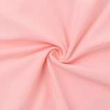 Sexy Solid Color Pleated Flutter Mini Dress FL-YL25006MHO