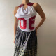Slim Backless Lace Up Tank Top GYME-K24B46321