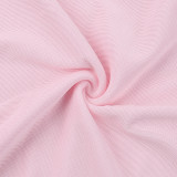 Sexy Ruffles Split Sling Maxi Dress FL-YL24621PFO
