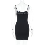 Hot Drill Sexy Backless Mini Dress FL-ZX24470PFO