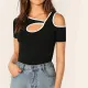 Hollow Out Off Shoulder Tops GNZD-060047TBD