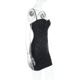 Hot Drill Sexy Backless Mini Dress FL-ZX24470PFO