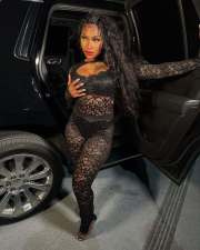 Pre Order: About 7 work days shipping Lace Hollow Out Pants Suit YUEM-2025500