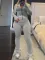Letter Print Zipper Yoga Sport Two Piece Pants Set GXJL-250310