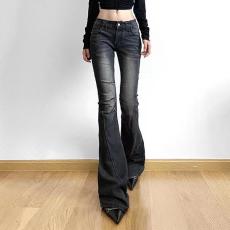 Fashion Washed Slim Flared Jeans GMWF-29658