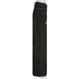 Contrast Color Print Straight Jeans GMWF-8888