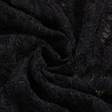 Sexy Lace Mesh See Through Maxi Dress GNZD-51461DHD
