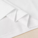 O Neck Print Short Sleeve T Shirt GYIQ-ZW112422B