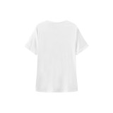 Denim Printed Heart Round Neck T Shirt GYIQ-ZW113527C