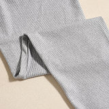 V Neck Hollow Out Long Sleeve Jumpsuit GNZD-51468JHD