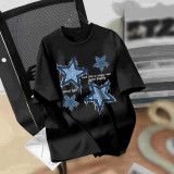 Five Star Printed Short Sleeve T-Shirt GYIQ-ZW112810C ZB114234C