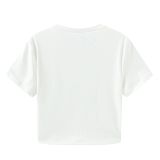 Letter Print Short Sleeve Short T Shirt GYIQ-ZB111368B ZW111369B