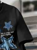 Five Star Printed Short Sleeve T-Shirt GYIQ-ZW112810C ZB114234C