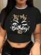 Print Short Sleeve Casual T Shirt HMYI-83882