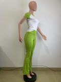 Casual Sports Yoga Pants Two Piece Set QODY-6055