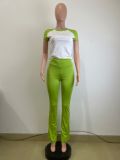 Casual Sports Yoga Pants Two Piece Set QODY-6055