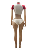 Casual T-shirt And Shorts Two Piece Set GFCF-1321