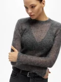 Hollow Out Knits Casual Long Sleeve Top GLYK-LX003