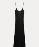 Lace See Through Sling Maxi Dress GLYK-LX0106