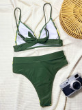 Sexy Print Bikinis Swimsuit 2 Piece Set CSYZ-G151K