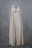 Loose Sleeveless Sling Loose Straight Dress GLYK-LX048