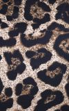 Leopard Print Lace Sling Midi Dress GLYK-LX0130