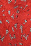 Bow Embroidered Hollow Out Maxi Dress GLYK-LX0119