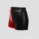 Color Block High Waist Shorts GFMA-25066