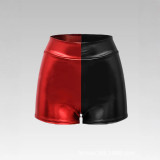 Color Block High Waist Shorts GFMA-25066