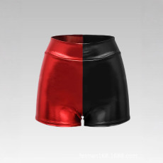Color Block High Waist Shorts GFMA-25066