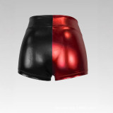 Color Block High Waist Shorts GFMA-25066