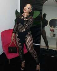 Pre Order: About 7 work days shipping Long Sleeve Fishing Net Torn Jumpsuit YUEM-Y2025225